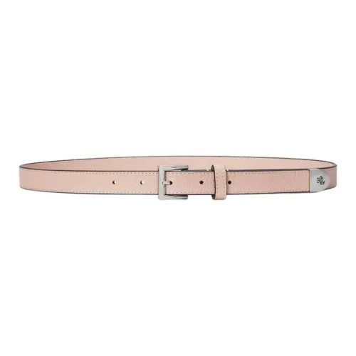 Polo Ralph Lauren Cow Leather Belts Women's Pink Width 1.9cm