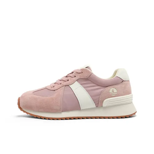 NAVIGARE Small Sailboat Height Increasing Low Top Casual Shoes Women's Pink
