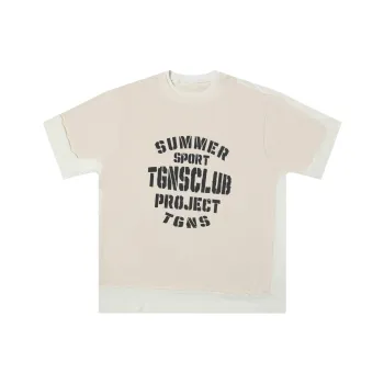TGNS T Shirt Unisex Oil Clay Ecru