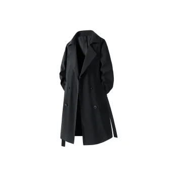 FASTFISH Trench Coats Unisex