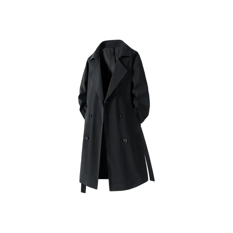 FASTFISH Trench Coats Unisex-0