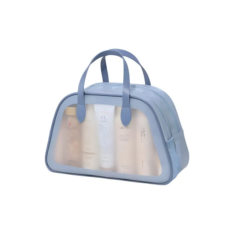 LETOO PVC Makeup Bag Large Size Women's Multicolor-8