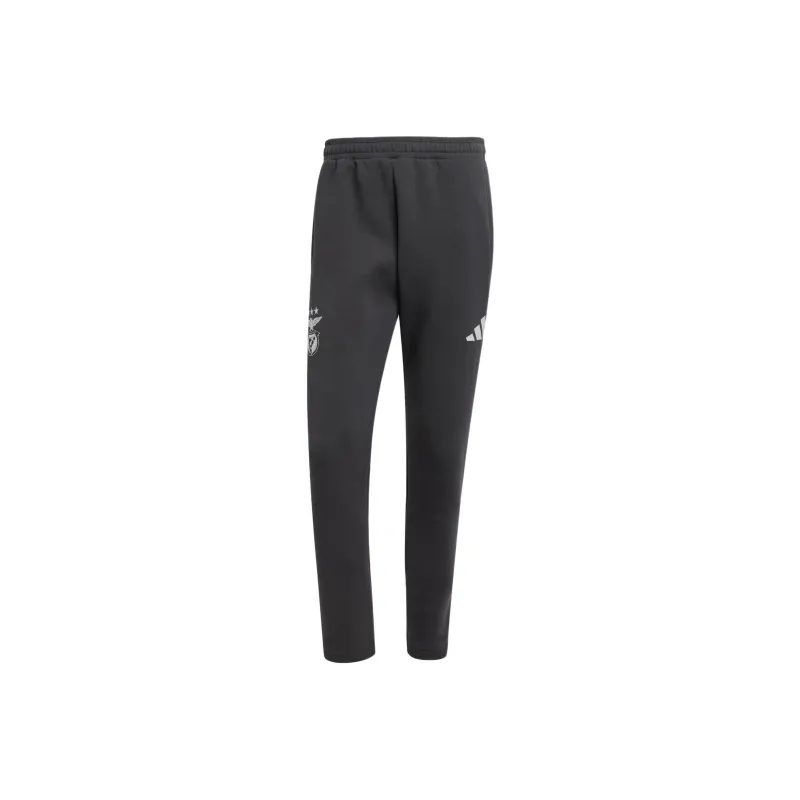 Adidas Benfica Seasonal Doubleknit Tracksuit Bottoms Knitted Sports Pants Men's Black-0