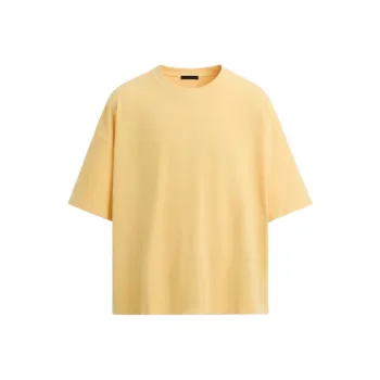 ZARA T Shirt Men's Medium Yellow