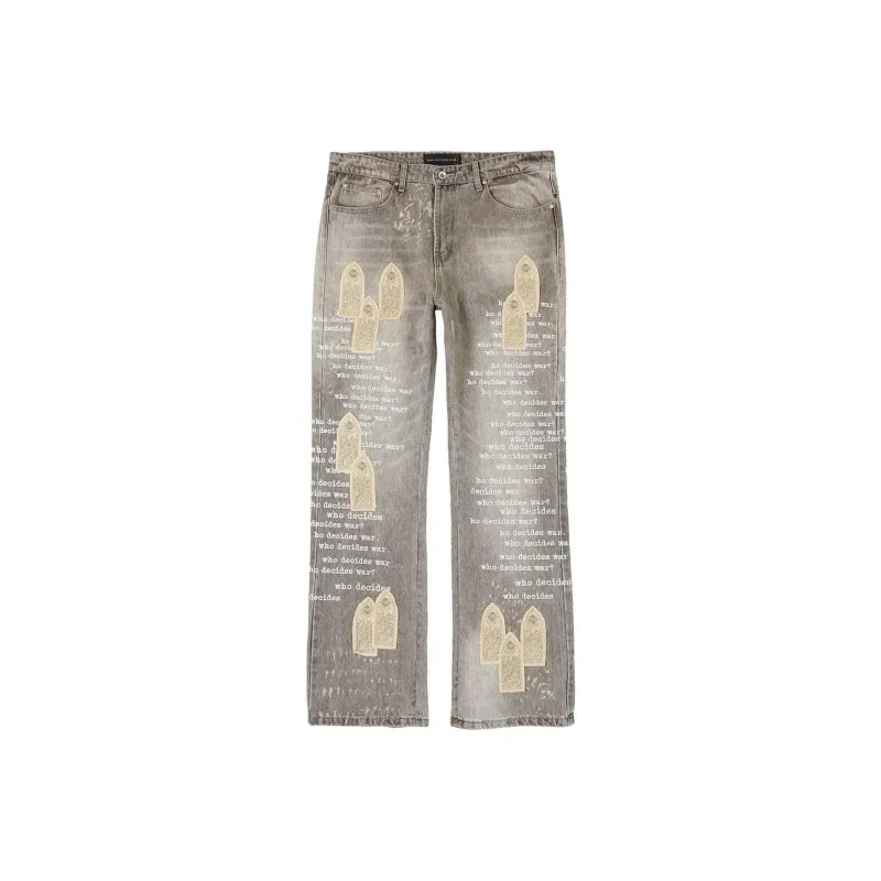 Who Decides War Scripture Jeans-0