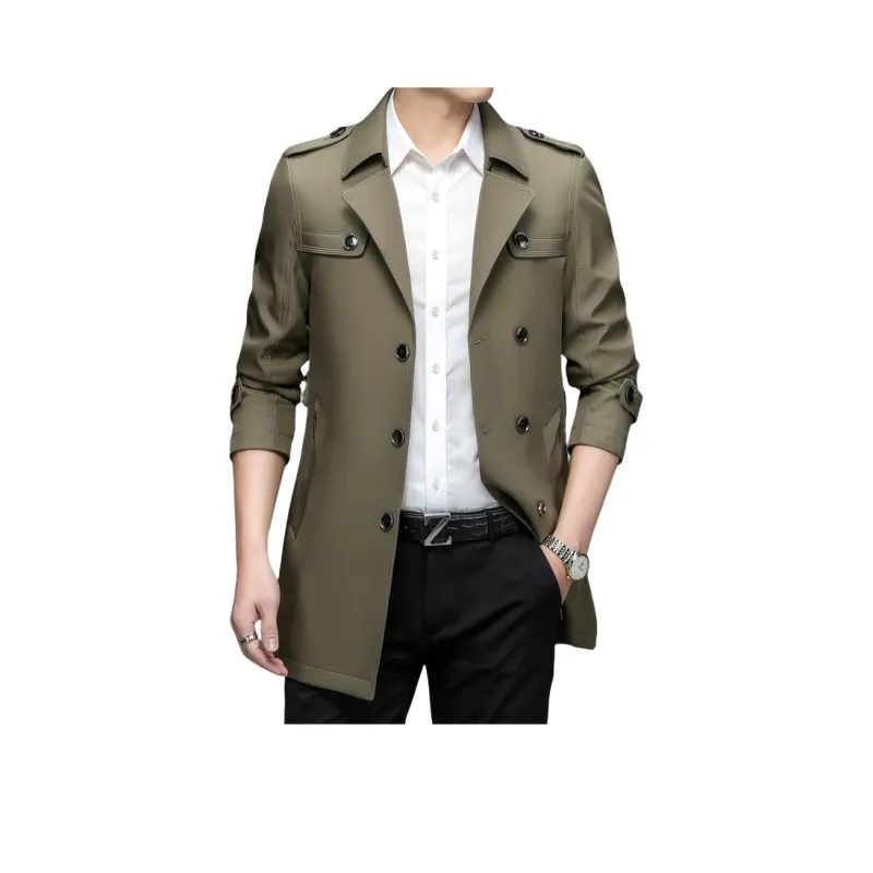 PIERRE CARDIN Trench Coat Men's-5