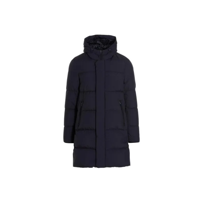 HERNO Drawstring Hooded Parka Coat-0