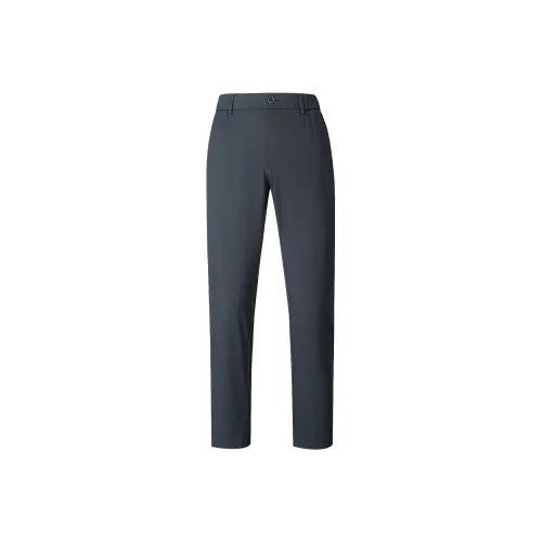 HLA Casual Pants Men Navy Blue L6
