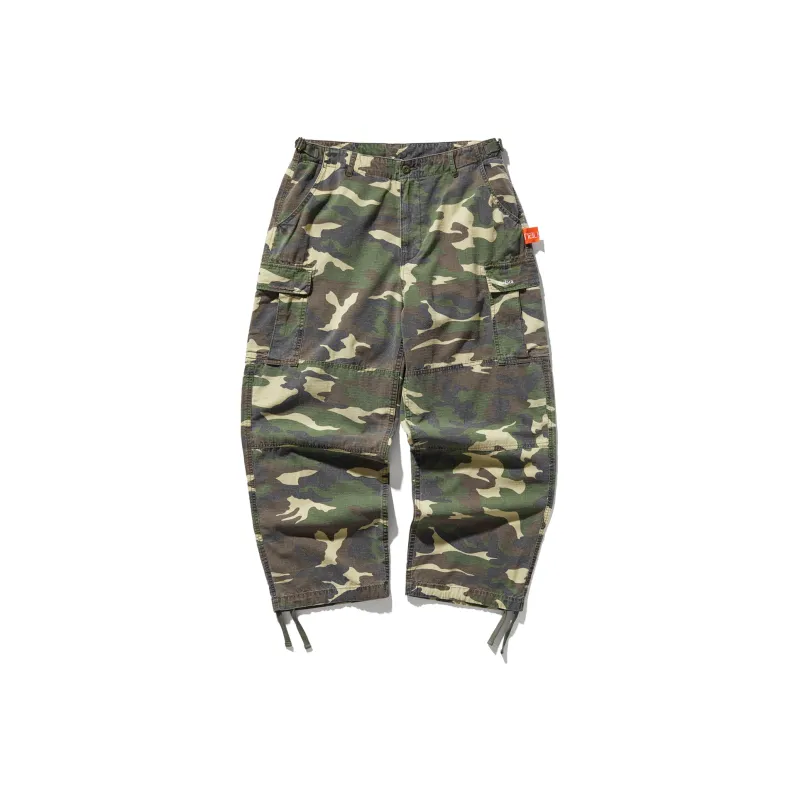 Nautica White Sail Nautica White Sail X Hirotsu Yumoto Co titled Series Casual Pants Men Camouflage-0