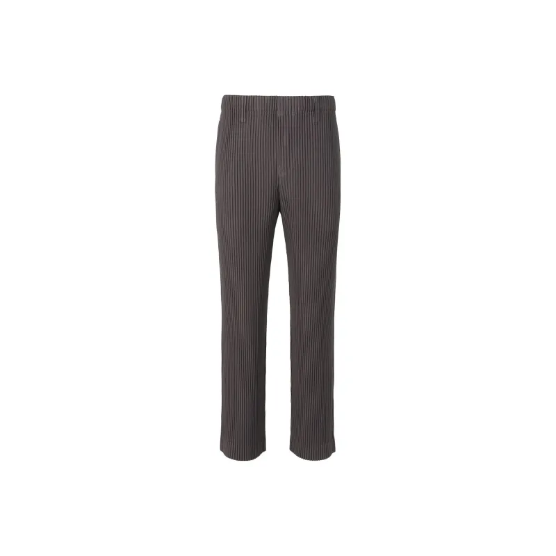 Homme Plissé Issey Miyake FW22 Casual Pants Men's Gray Purple-0
