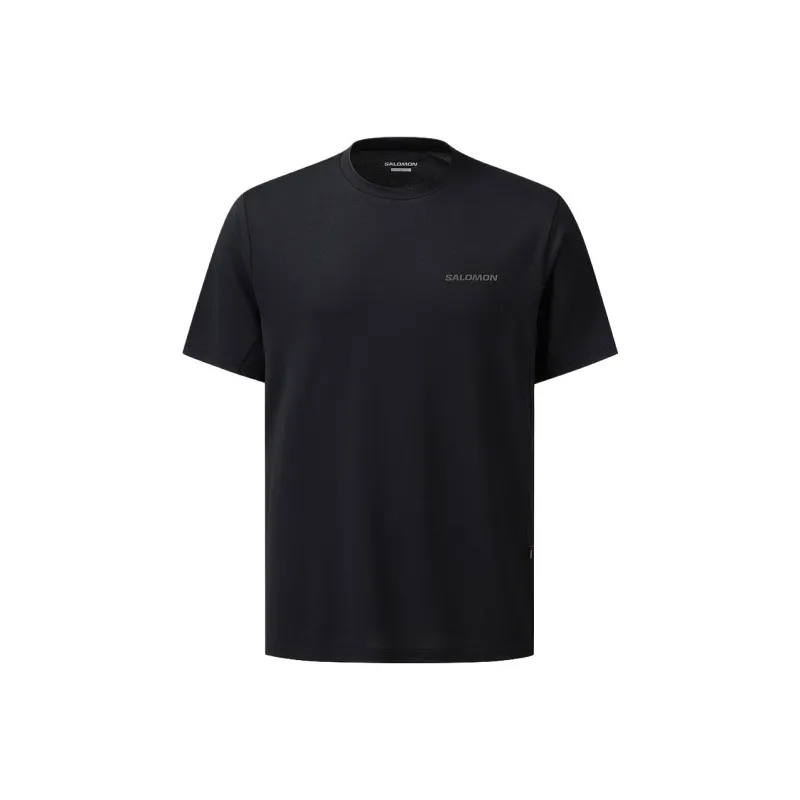 SALOMON T Shirts Unisex Black-0