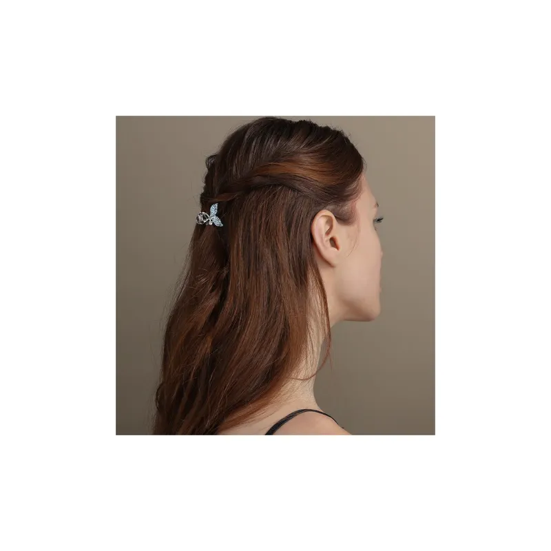 Cercoo Austrian Diamond Hair Clips Women's-1