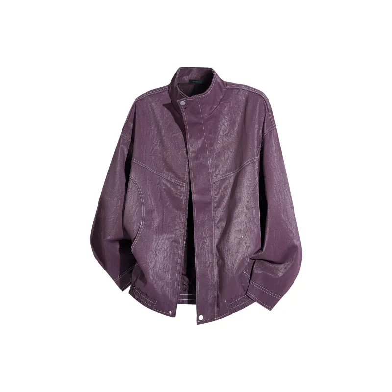 Yiwen Leather Jackets Unisex-21