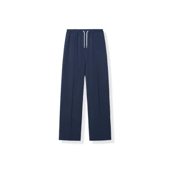 WILD LEADER Casual Pants Unisex Blue