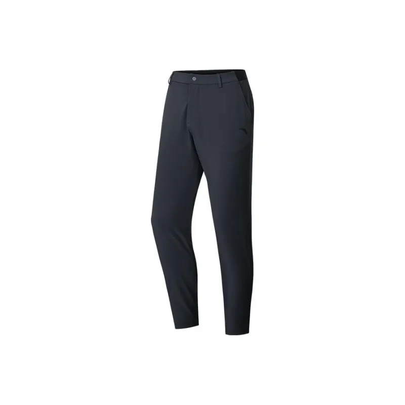 Anta Variety Training Collection Knitted Sweatpants Men's Basic Black-0