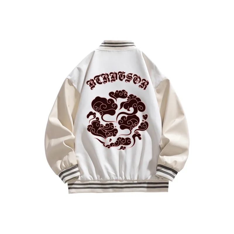 BTR Baseball Jacket Unisex Black-3