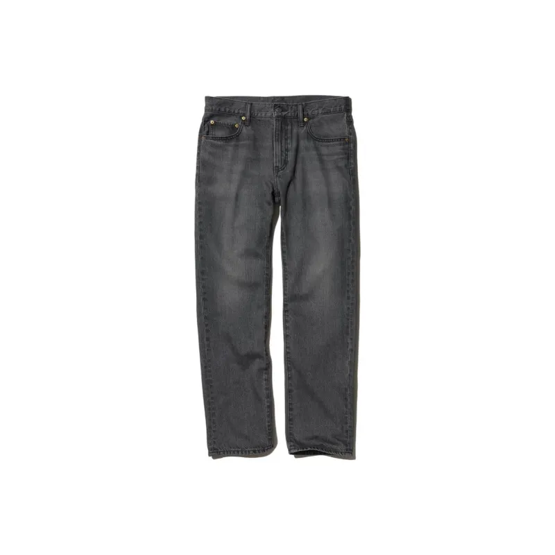 UNIQLO Jeans Men Lead Gray-0