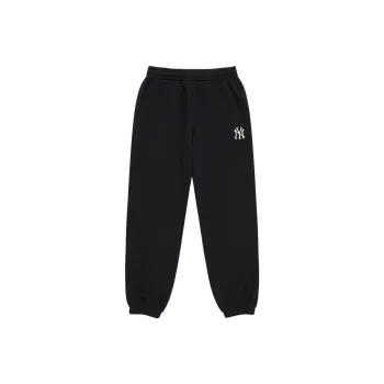 MLB New York Yankees Basic Collection 24FW Knitted Sports Pants Unisex Black