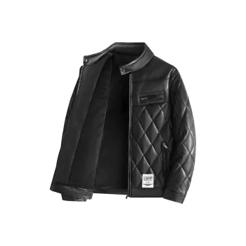 LISENPOK Leather Jackets Unisex