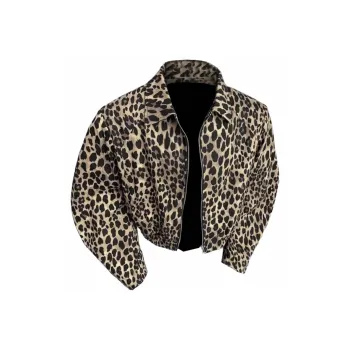 BTR Jackets Coats Unisex Leopard Print