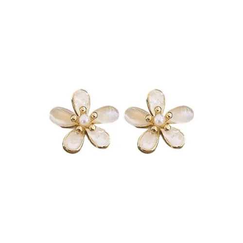 Drejew Copper Stud Earrings Women's