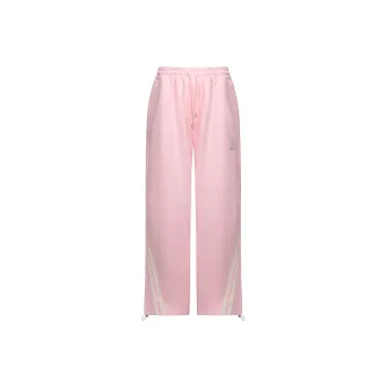 STK SMALL TOWN KID Knitted Sports Pants Unisex Pink