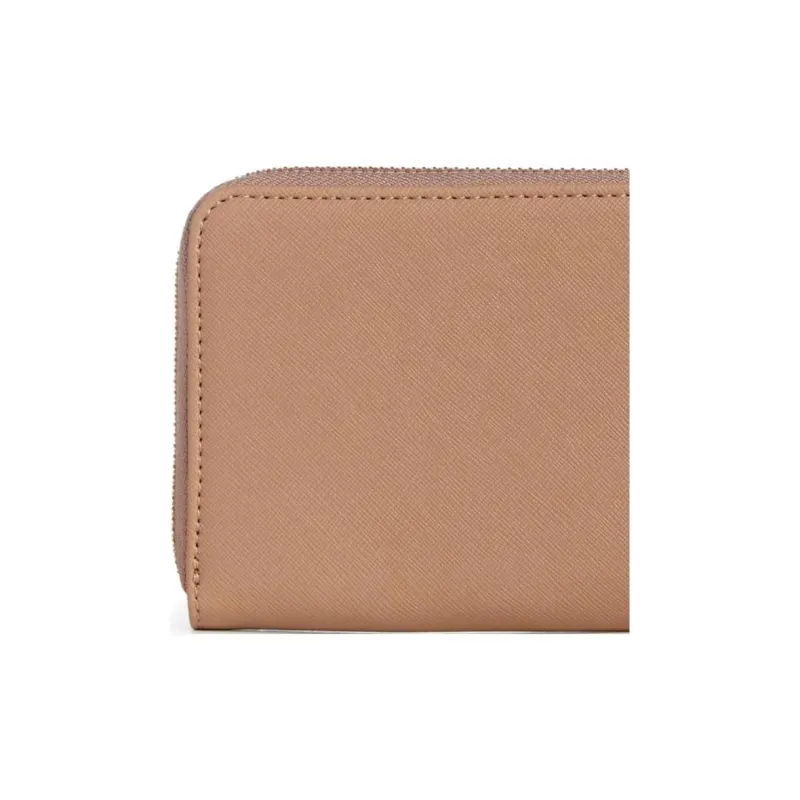 GUESS Artificial Saffiano Leather Wallet Women's Taupe-3