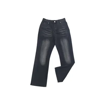 Michael Rock Jeans Unisex Black