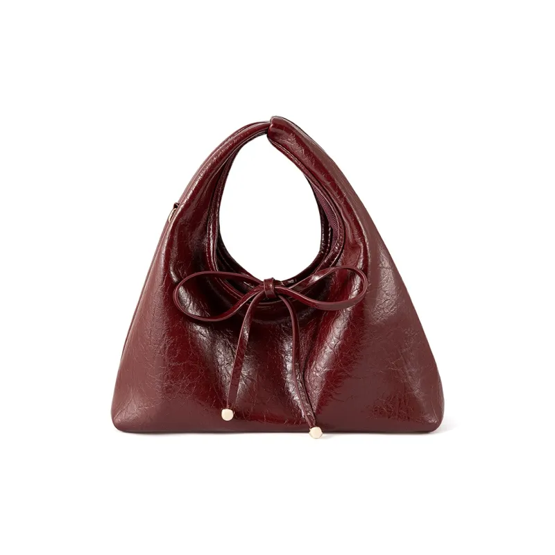 Vigno Synthetic Leather Shoulder Bag, Crossbody Bag, Handbag Regular Women's Red/Burgundy-8