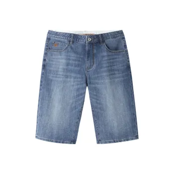 HLA Romance Of The Three Kingdoms Series Jeans Men Denim Blue Transition Color Medium 19
