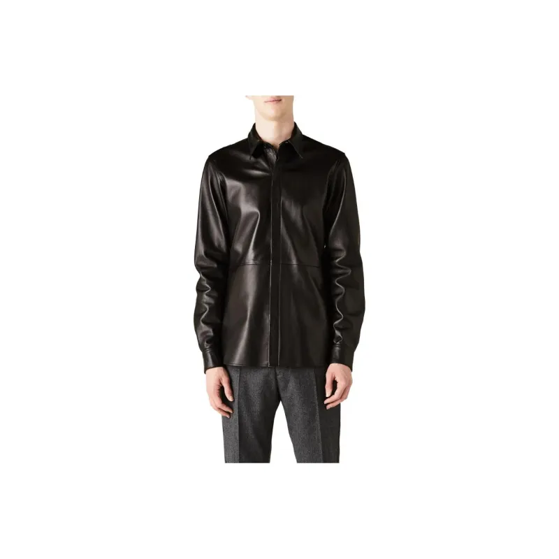 DRIES VAN NOTEN Jackets Coats Men's Black-0