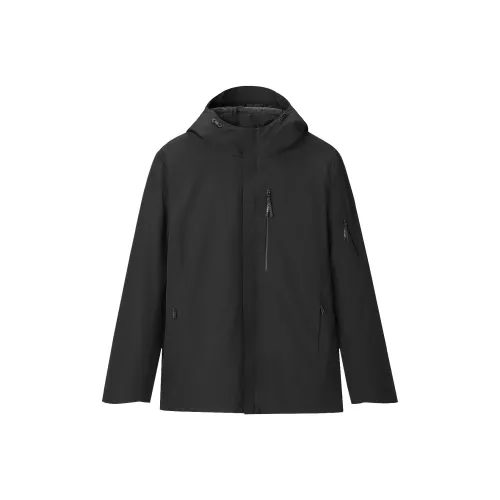 HLA Jackets Men Black V7