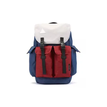 ACROSS Polyester Backpack Laptop Bag Regular Unisex Multicolor
