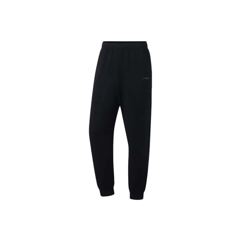 LiNing Knitted Sports Pants Men's Black-0