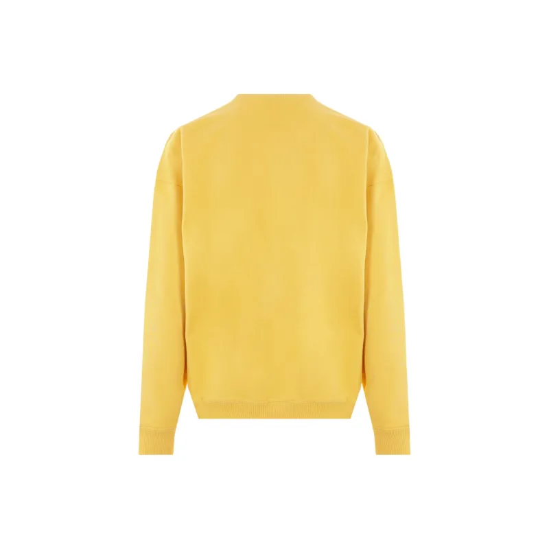 SAINT LAURENT Logo Embroidered Crewneck Sweatshirt-1