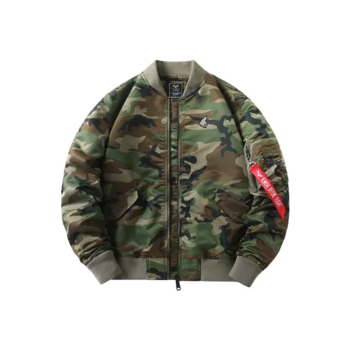 TREK&TRAVEL Baseball Jacket Men's