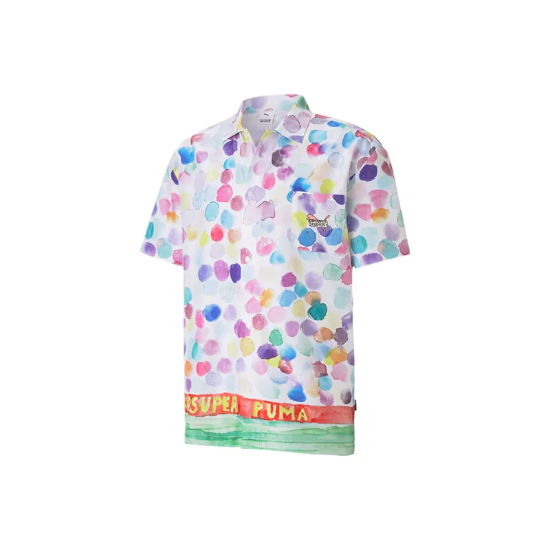 PUMA Shirts Men White-0