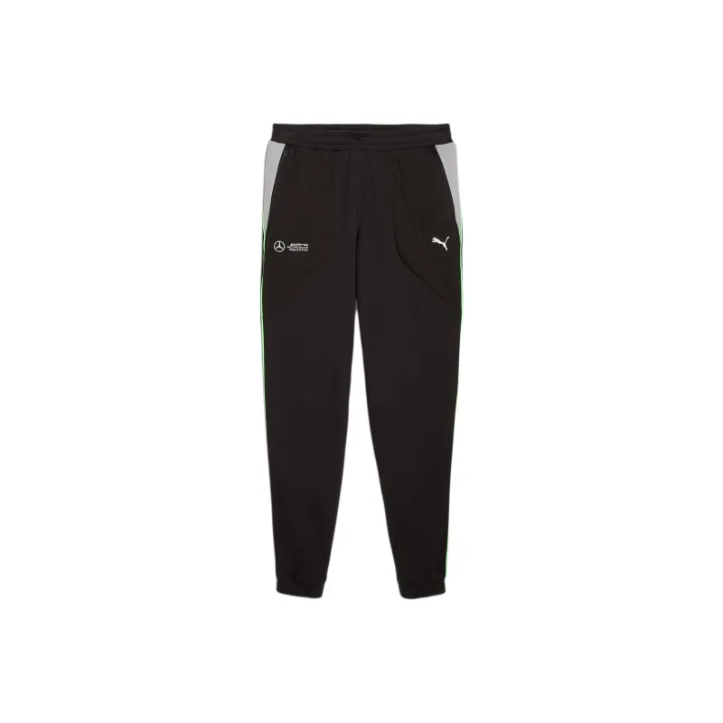 PUMA Mercedes AMG Petronas F1 SS24 Knitted Sports Pants Men's Black-0