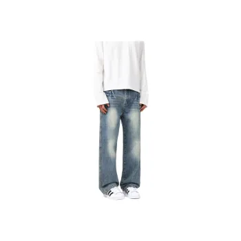 SONGS ALONG Jeans Unisex Blue
