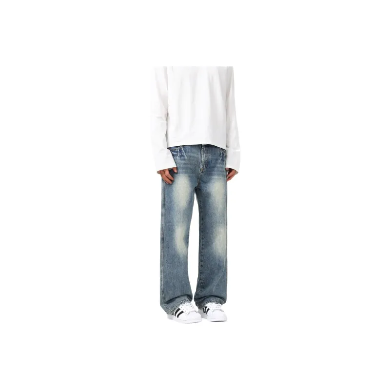 SONGS ALONG Jeans Unisex Blue-0