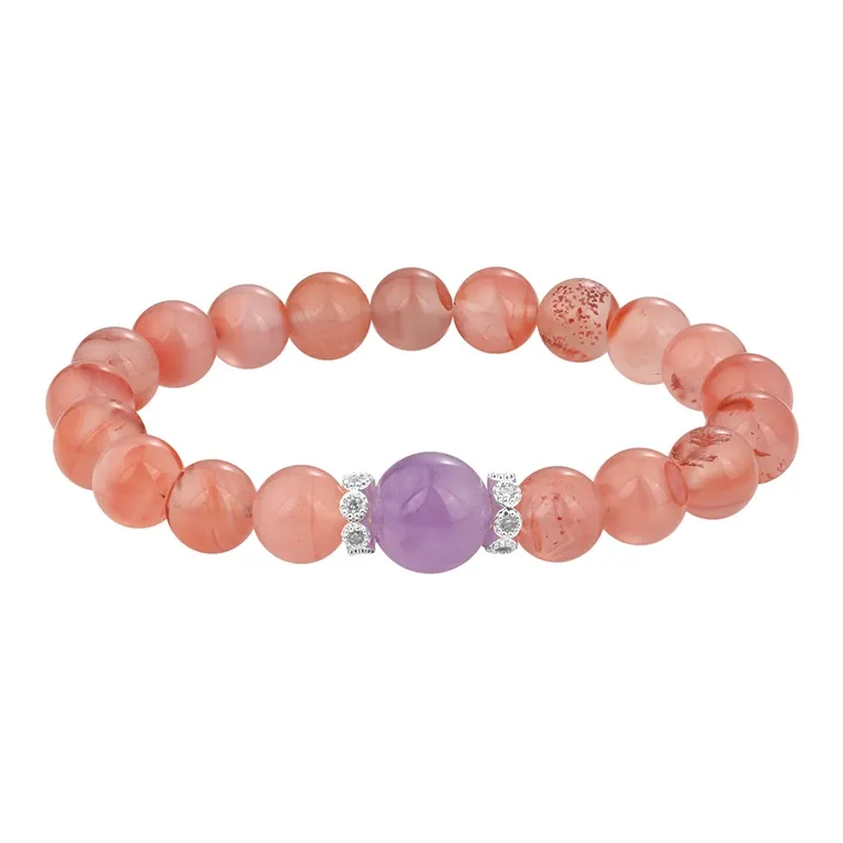 Yu Shangxuan Southern Red Agate Bracelets Unisex-0