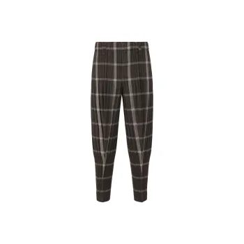 Homme Plissé Issey Miyake Casual Pants Men's Black