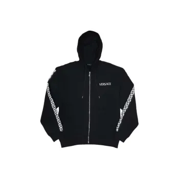 VERSACE Sleeves Printed Hoodie