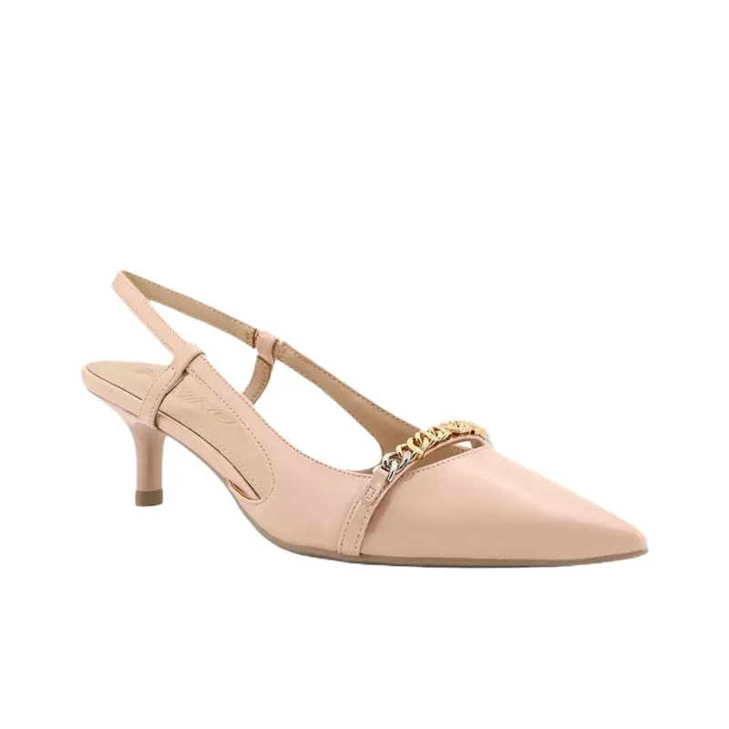 PINKO Chain Linked Slingback Pumps-2