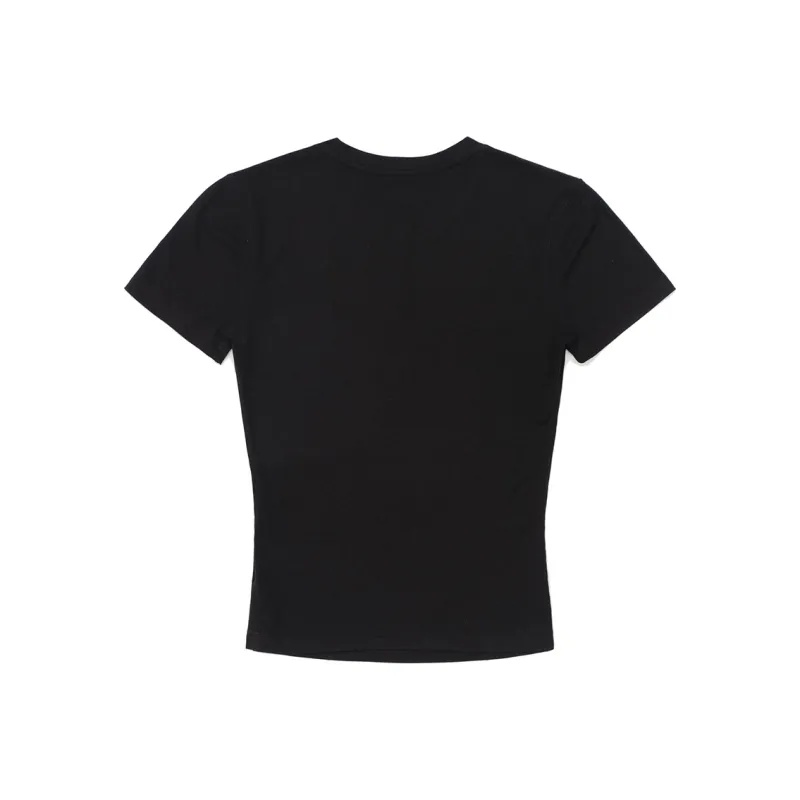 SMFK T Shirt Women's Wilderness Black Shopping Bag Included-1