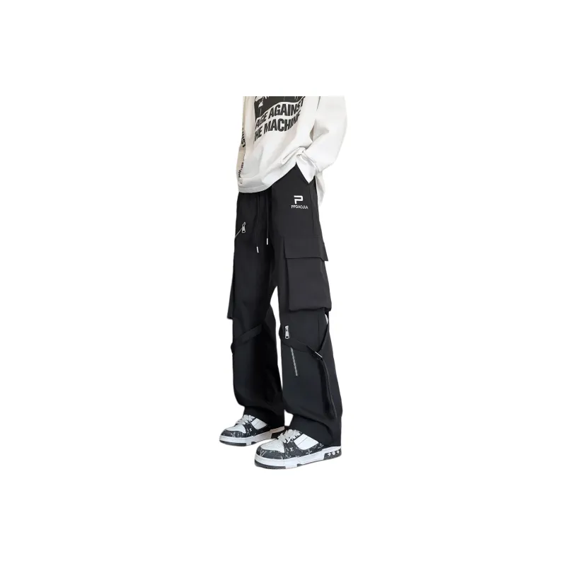 ZONEiD Cargo Pants Unisex Black-0