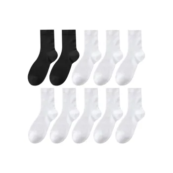 Cotton Gene Mid Calf Socks Men's Combo Set