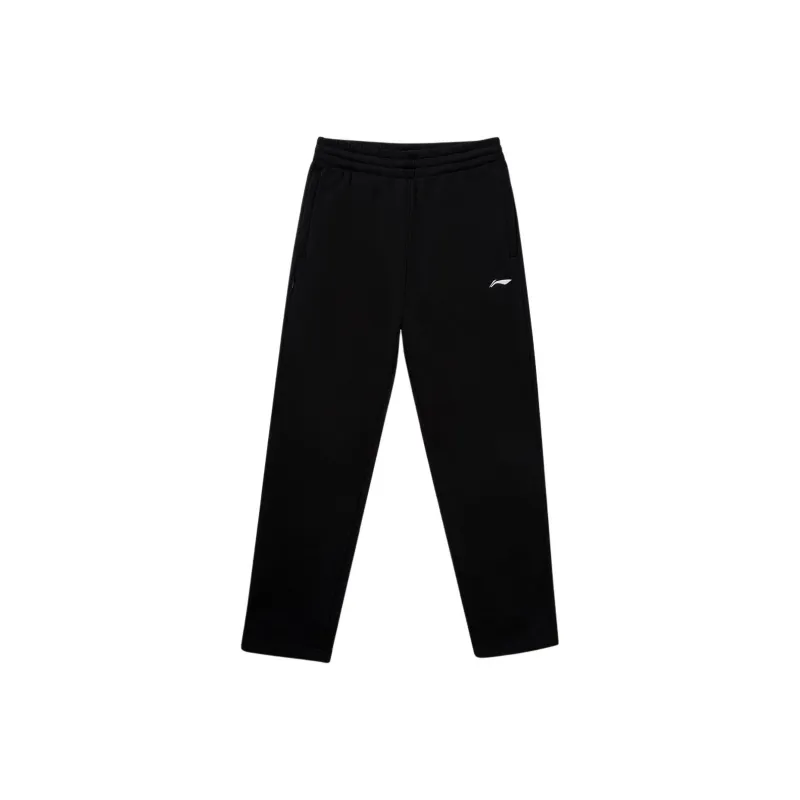 LiNing Badminton Series Knitted Sports Pants Men's Black-0
