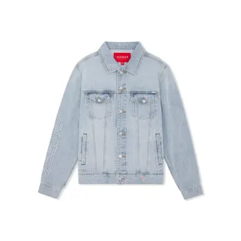 GUESS Jackets Men LWA Denim Blue