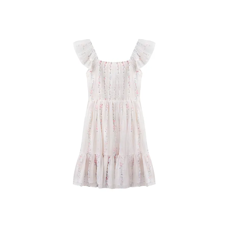 BEAUTIFUL CONFESSION Short Sleeved Dress Women's Multicolor-1